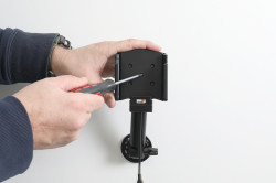 Support avec chargeur all-cig compatible étui d'origine pour Honeywell CT37. Réf Brodit 712420