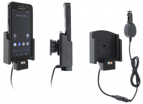 Support avec chargeur all-cig compatible étui d'origine pour Honeywell CT37. Réf Brodit 712420