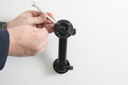 Support avec chargeur all-cig pour Honeywell CT37. Réf Brodit 712419