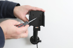 Support avec chargeur all-cig pour Honeywell CT37. Réf Brodit 712419