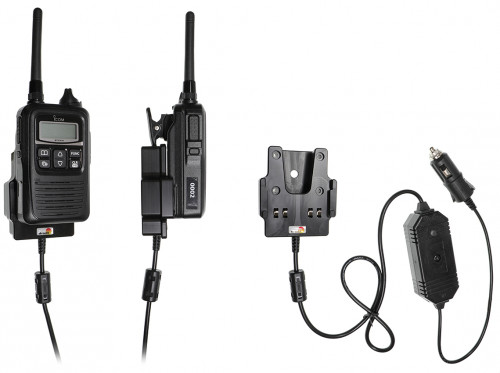 Support ICOM IP501H/IP503H avec chargeur all-cig. Réf Brodit 730025