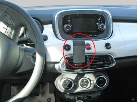 Fixation voiture Proclip Fiat 500 X - Fixation aérateurs - Téléphones  Tablettes GPS