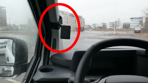 Fixation Ford Transit Custom. Réf Brodit 806029