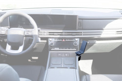 Fixation voiture Hyundai Sante Fe. Réf Brodit 836091