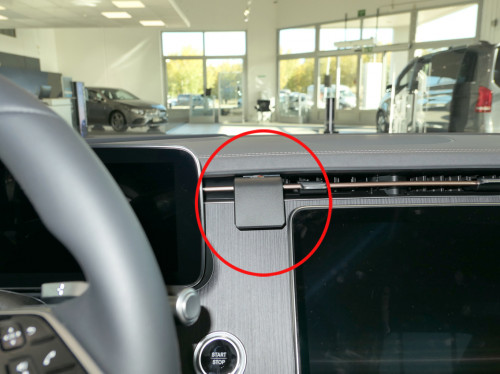 Fixation voiture pour Mercedes Benz EQE/EQS. Réf Brodit 855814