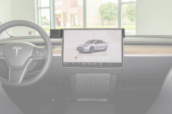 Fixation voiture Tesla Y. Réf Brodit 856037