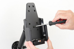 Support Zebra TC73/TC78 pour installation fixe. Réf Brodit 713310