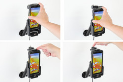 Support Zebra TC73/TC78 pour installation fixe - verrouillé à clé. Réf Brodit 736310