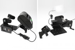 Support imprimante avec rouleau déporté pour TSC Alpha 40L/30L. Réf 217038