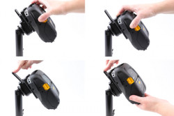 Accessoire de montage pour Zebra ZQ510. Réf Brodit 216014