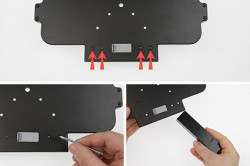 Bloc de charge + alimentation fixe pour support Zebra ET40/ET45 - avec port USB. Réf 216315