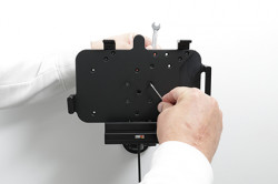 Support Zebra ET40/ET45 8' pour installation fixe. Réf Brodit 713324