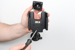 Support passif Zebra TC22/TC27 compatible pistolet scanner. Réf Brodit 216468