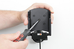 Support Zebra TC22/TC27 avec chargeur allume-cigare. Réf Brodit 712347