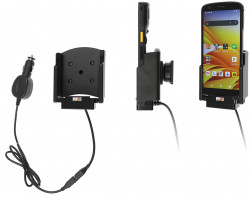 Support Zebra TC22/TC27 avec chargeur allume-cigare. Réf Brodit 712347