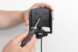 Support Brodit pour Zebra TC58 avec étui Mobilis. Réf 3PTY-PCLIP-712357