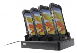 Station de charge 4 positions pour Zebra TC73/TC78. Réf Brodit 217091