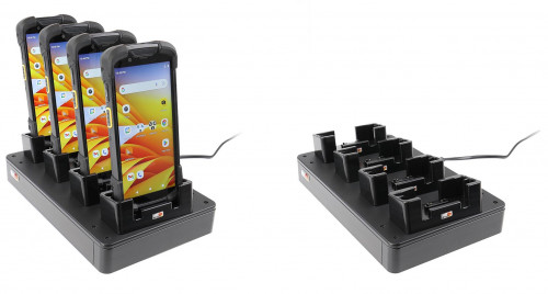 Station de charge 4 positions pour Zebra TC73/TC78. Réf Brodit 217091