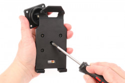 Support passif avec pivot inclinable pour Zebra ZQ310. Réf Brodit 217080