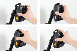 Support passif avec pivot inclinable pour Zebra ZQ310. Réf Brodit 217080