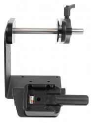 Support imprimante Zebra ZQ630 avec rouleau déporté et multimoveclip. Réf Brodit 217315