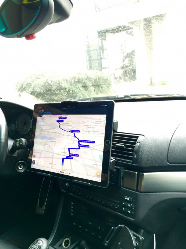 waze avec support brodit