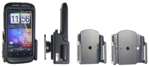 Support réglable. Convient appareils avec et sans étui de dimensions: Larg: 49-63 mm, épaiss.: 12-16 mm. Réf 511232