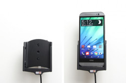 Support voiture  Brodit HTC One (M8)  avec chargeur allume cigare - Avec rotule. Avec câble USB. Réf 521624