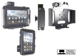 Support voiture Brodit BlackBerry PlayBook antivol - Support passif avec rotule. 2 clefs. Pour étui Otterbox Defender (non livré). Réf 539266