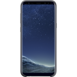 Coque de protection pour Samsung Galaxy S8 Plus en silicone gris. Réf EF-PG955TSEGWW