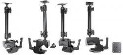 Fixation pince pour surface plane ou tube rond. Réf Brodit 202014
