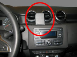Fixation proclip Dacia Duster. Ref Brodit 855395
