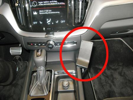 Fixation voiture Volvo XC60. Réf Brodit 835343