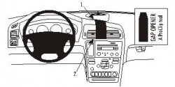 Accessoires de montage  Brodit Volvo S60 Accessoires de montage Réf 213413