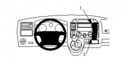 Accessoires de montage  Brodit Volkswagen T5 Transporter/Pickup Accessoires de montage Réf 213440