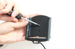 Support voiture  Brodit Samsung Galaxy Note II GT-N7100  avec chargeur allume cigare - Avec rotule orientable. Réf 512432