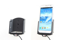 Support voiture  Brodit Samsung Galaxy Note II GT-N7100  avec chargeur allume cigare - Avec rotule orientable. Réf 512432