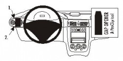 Fixation voiture Proclip  Brodit Mercedes Benz Vaneo Réf 803047