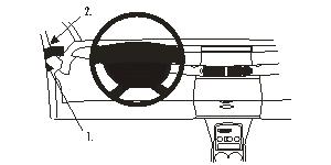 Fixation voiture Proclip  Brodit Renault Espace Réf 803184