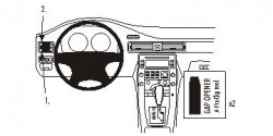 Fixation voiture Proclip Brodit Volvo S80 Réf 803872