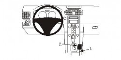Fixation voiture Proclip Brodit Volvo C30 Réf 833363