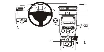 Fixation voiture Proclip  Brodit Volkswagen CC Réf 833604