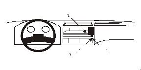 Fixation voiture Proclip  Brodit Ford Transit Réf 851562