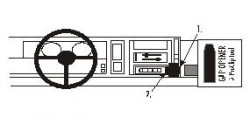 Fixation voiture Proclip  Brodit Jeep Cherokee Réf 852187