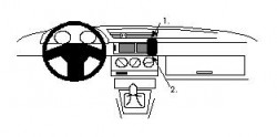 Fixation voiture Proclip  Brodit Alfa Romeo 155  SEULEMENT pour la finition bois Réf 852205