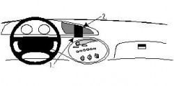 Fixation voiture Proclip  Brodit Ford Taurus  SEULEMENT pour les modèles avec changement de colonne. Réf 852238