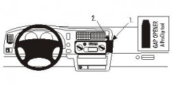 Fixation voiture Proclip  Brodit Mitsubishi L200 Réf 852415