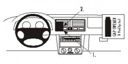 Fixation voiture Proclip  Brodit Volkswagen Bora Réf 852692