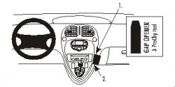 Fixation voiture Proclip  Brodit Citroen Xsara Picasso Réf 852762