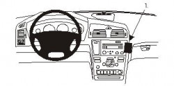 Fixation voiture Proclip Brodit Volvo S60 Réf 852779